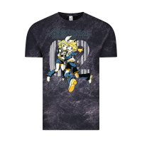Cloud Black kagamine rin len Vintage Tee - linhVisuals