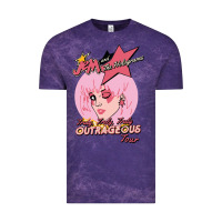 Cloud Purple jem outrageous tour 1987 2 Vintage Tee - linhVisuals