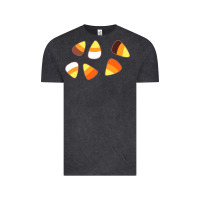 Vintage Black candy corn Vintage Tee - linhVisuals