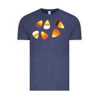 Vintage Denim candy corn Vintage Tee - linhVisuals
