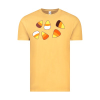 Vintage Mustard candy corn Vintage Tee - linhVisuals