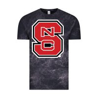 Cloud Black north carolina state Vintage Tee - linhVisuals