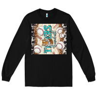 Black tigers baseball with tiger Long Sleeve Tee - TumblerDesignByShophia