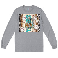 Heather Grey tigers baseball with tiger Long Sleeve Tee - TumblerDesignByShophia