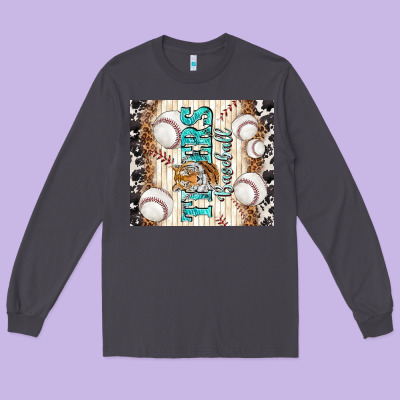 Tigers Baseball With Tiger Long Sleeve Tee Designed By Tumblerdesignbyshophia