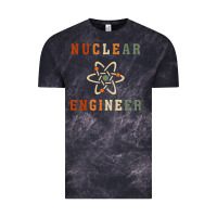 Cloud Black nuclear engineering quote Vintage Tee - linhVisuals