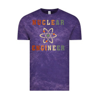 Cloud Purple nuclear engineering quote Vintage Tee - linhVisuals