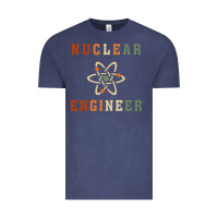 Vintage Denim nuclear engineering quote Vintage Tee - linhVisuals