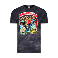 Cloud Black garbage pail kids Vintage Tee - linhVisuals