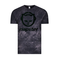 Cloud Black napster    napster Vintage Tee - linhVisuals