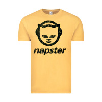 Vintage Mustard napster    napster Vintage Tee - linhVisuals