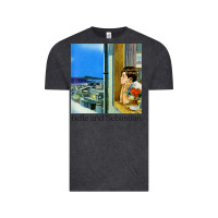 Vintage Black belle and sebastian 90s style fanart design Vintage Tee - linhVisuals