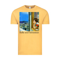 Vintage Mustard belle and sebastian 90s style fanart design Vintage Tee - linhVisuals