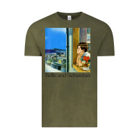 Vintage Olive belle and sebastian 90s style fanart design Vintage Tee - linhVisuals