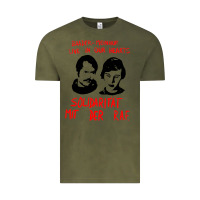 Vintage Olive baader–meinhof raf original 70s design Vintage Tee - linhVisuals