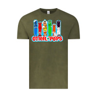 Vintage Olive otter pops anime character Vintage Tee - linhVisuals