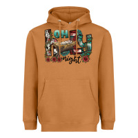 Meerkat oh holy night Heavyweight Hoodie - CowhideDigitalArt
