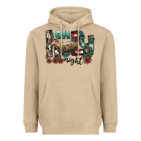Mushroom oh holy night Heavyweight Hoodie - CowhideDigitalArt