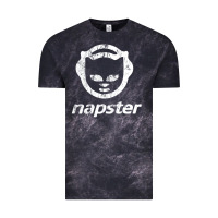 Cloud Black napster light Vintage Tee - linhVisuals