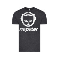 Vintage Black napster light Vintage Tee - linhVisuals