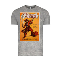 Cloud Rock pirates of the caribbean film Vintage Tee - linhVisuals