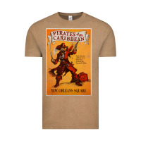 Vintage Coffee pirates of the caribbean film Vintage Tee - linhVisuals