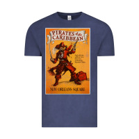 Vintage Denim pirates of the caribbean film Vintage Tee - linhVisuals