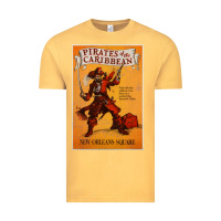Vintage Mustard pirates of the caribbean film Vintage Tee - linhVisuals