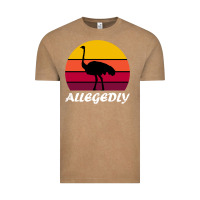 Vintage Coffee retro vintage allegedly ostrich Vintage Tee - linhVisuals