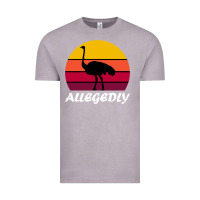 Vintage Zinc retro vintage allegedly ostrich Vintage Tee - linhVisuals