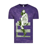 Cloud Purple bernadette devlin retro irish fanart Vintage Tee - linhVisuals