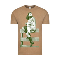 Vintage Coffee bernadette devlin retro irish fanart Vintage Tee - linhVisuals