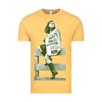 Vintage Mustard bernadette devlin retro irish fanart Vintage Tee - linhVisuals