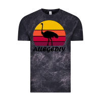 Cloud Black retro vintage allegedly ostrich Vintage Tee - linhVisuals