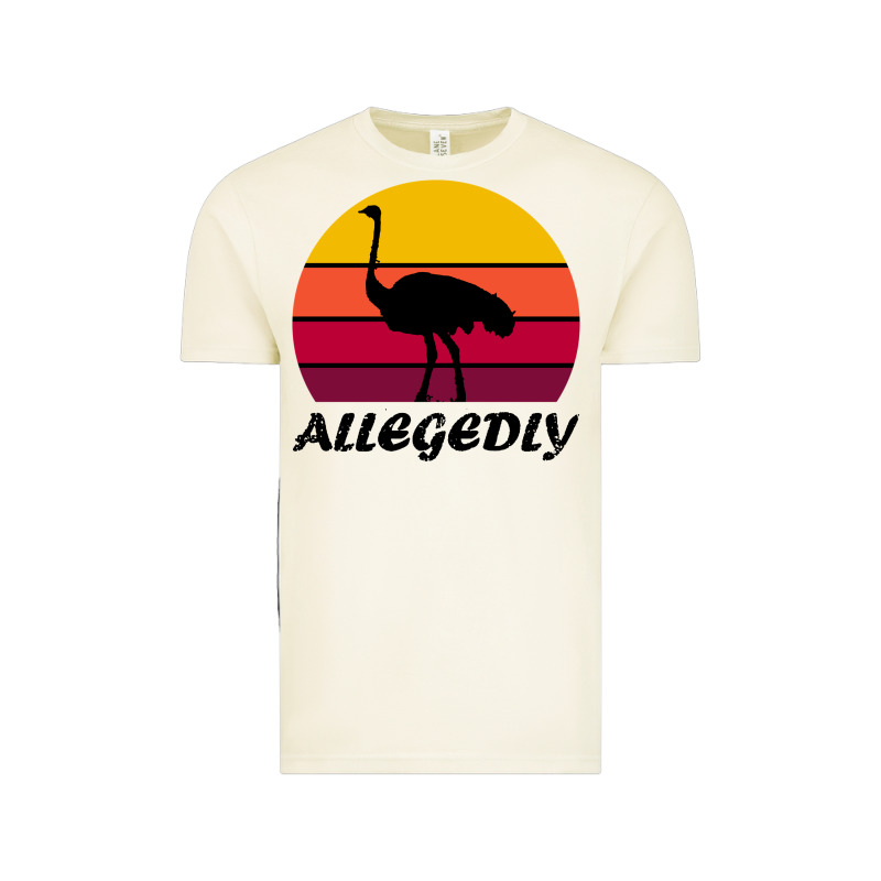Retro Vintage Allegedly Ostrich Vintage Tee by linhVisuals | Teevron