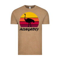 Vintage Coffee retro vintage allegedly ostrich Vintage Tee - linhVisuals