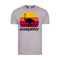 Vintage Zinc retro vintage allegedly ostrich Vintage Tee - linhVisuals