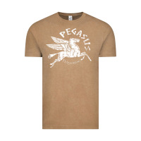 Vintage Coffee ivory pegasus Vintage Tee - linhVisuals