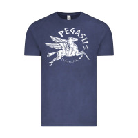 Vintage Denim ivory pegasus Vintage Tee - linhVisuals