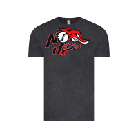 Vintage Black jackals Vintage Tee - linhVisuals