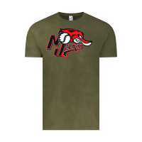 Vintage Olive jackals Vintage Tee - linhVisuals