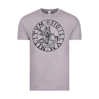 Vintage Zinc knights templar sigil Vintage Tee - linhVisuals