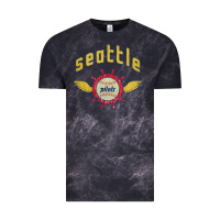 Cloud Black seattle pilots baseball vintage Vintage Tee - linhVisuals