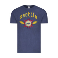 Vintage Denim seattle pilots baseball vintage Vintage Tee - linhVisuals