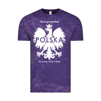 Cloud Purple poland rzeczpospolita polska polish eagle symbol Vintage Tee - linhVisuals