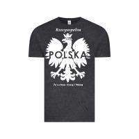 Vintage Black poland rzeczpospolita polska polish eagle symbol Vintage Tee - linhVisuals
