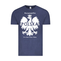Poland Rzeczpospolita Polska Polish Eagle Symbol Vintage Tee | Teevron