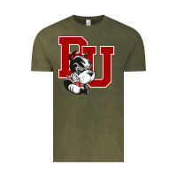 Vintage Olive bu university terries champion Vintage Tee - linhVisuals