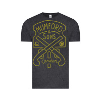 Vintage Black mumford and sons merch Vintage Tee - linhVisuals