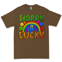 Cacao Western Happy Go Lucky LGBTQ+ Premium Tee - BundleAndBundleShop